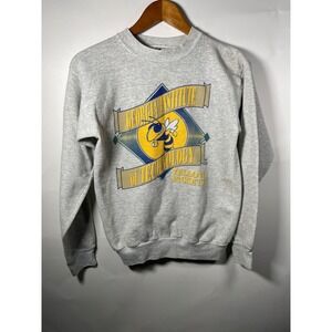 Georgia Tech Yellow Jackets Sweatshirt Vintage Crewneck Pullover Size Medium